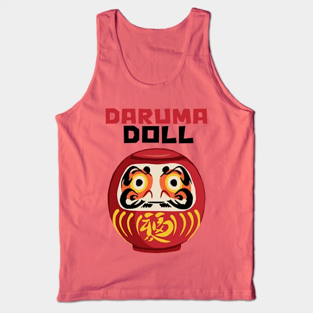 Daruma Doll Tank Top by KewaleeTee